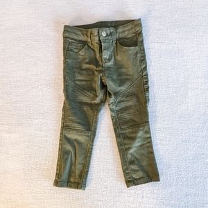 Koala Kids Toddler Girls Adjustable Pants - Green, 2T